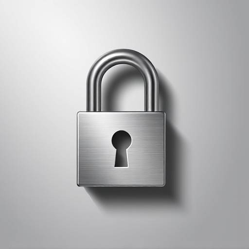 Padlock icon representing data privacy